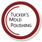 TMP Logo a red circle and inside it says Tucker's Mold Polishing