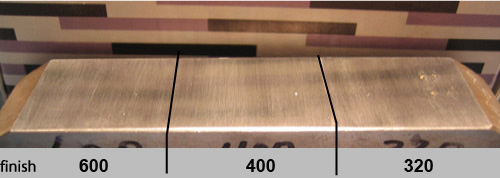 Photo of Example Finishes SPI 600, 400, 320 - Stone